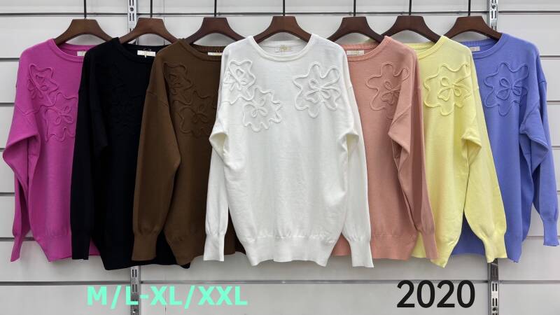 Swetry damskie Roz M/L-XL-2XL, Mix Kolor Paczka 10 szt